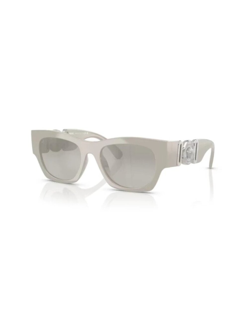 Versace 0VE4479U 55016V Grey/Grey Mirror Gradient Silver Men's Sunglasses